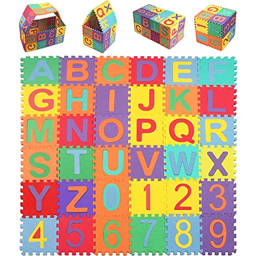 StillCool Alfombra Puzzle Niños de Letras Puzzle...