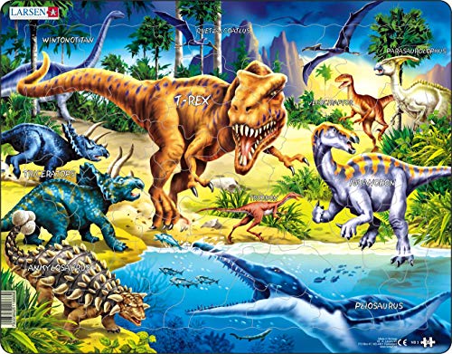 Larsen NB3 Dinosaurios del período Cretácico,...