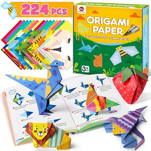 Mocoosy Kit papel de origami para niños, 224...