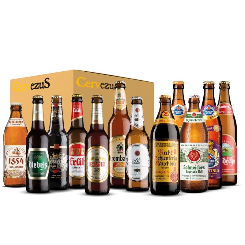 Cervezas Alemanas (Pack 12 variedades) - Cerveza...