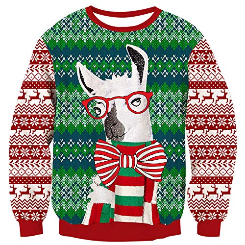TUONROAD Ugly Christmas Sweater Unisexo Novedad...